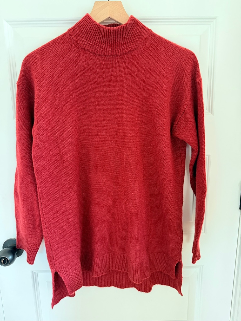 Halogen Wool/Cashmere Tunic Sweater